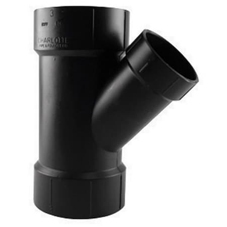 Charlotte Pipe And Foundry ABS006011400HA 3 x 3 x 2 in. Pipe Wye 44328